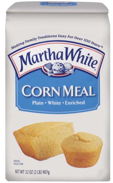 Cornmeal, self-rising, bolted, plain, enriched, White | Calorie Calculator